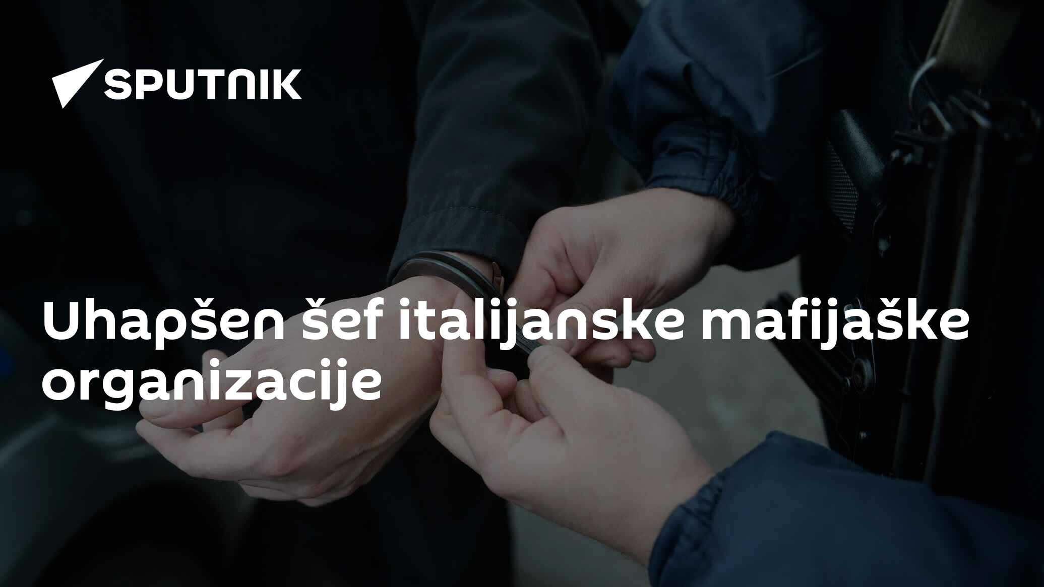 Uhapšen šef italijanske mafijaške organizacije