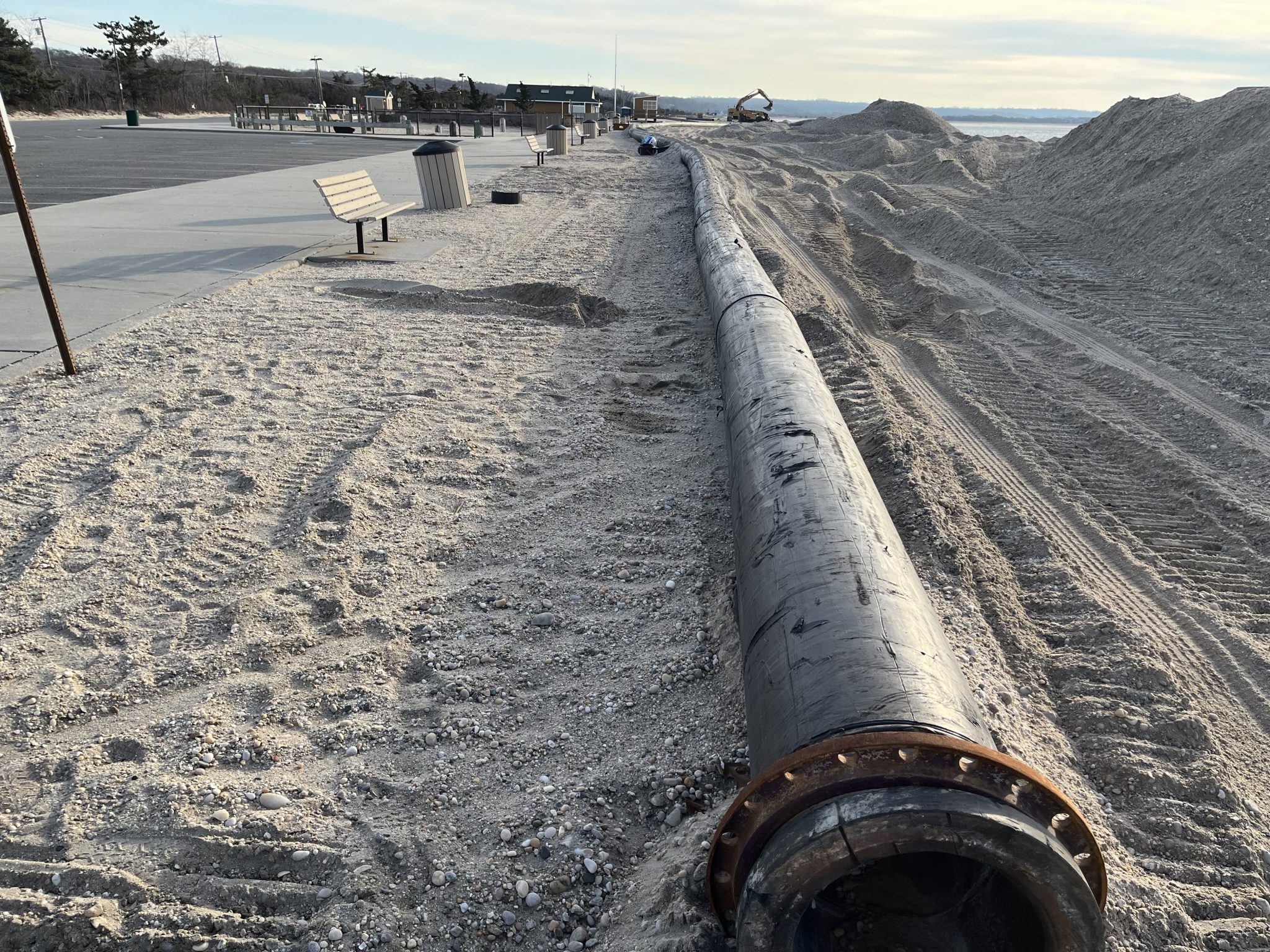 West Meadow Beach reopened after winter dredging